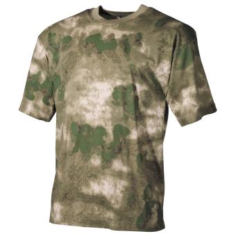 US T-Shirt, halbarm, HDT-camo FG, 170 g/m² S