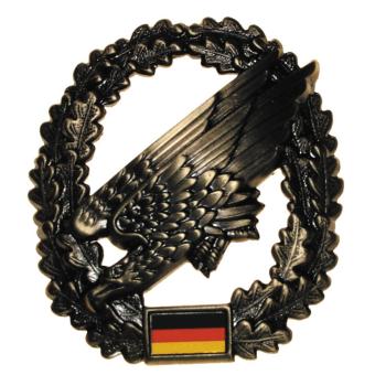 BW Barettabzeichen, Fallschirmjäger, Metall 