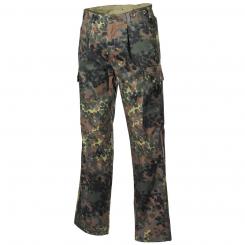 BW Feldhose, flecktarn, 5 Farben, gr. Größen, nach TL 