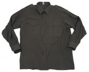 Feldhemd oliv, österr. Bundesheer, gebraucht, Gr. 41 41