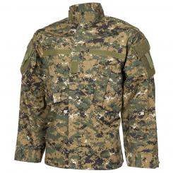 US Feldjacke, ACU, Rip Stop, digital woodland 