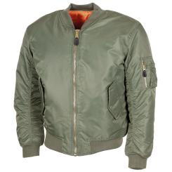 US Pilotenjacke MA1, oliv 