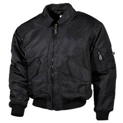 US CWU Pilotenjacke, schwarz, große Größen 
