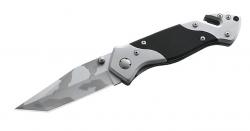 Herbertz Überlebensmesser, mit Gurtschneider und Scheibenzertrümmerer 