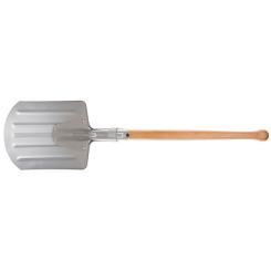 Norw. Schneeschaufel, teilbar, Alu/Holz 