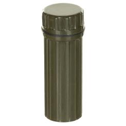 Wasserdichte Box, rund, oliv 