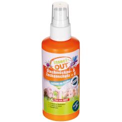 Insect-OUT, 100 ml, Kinder, Stechmücken-Zeckenschutz +G 