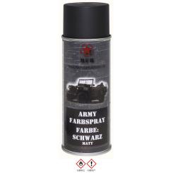 Army Farbspray, SCHWARZ, matt, 400 ml 