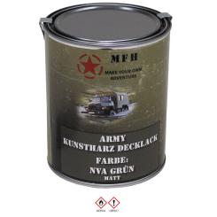 Army Lack, NVA GRÜN, matt, Dose, 1 l 