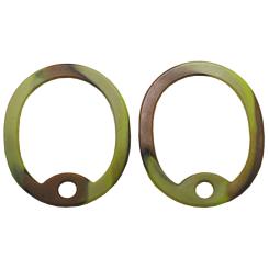 US Silencer, tarn, "Typ IV", für Erkennungsmarken, Silikon 