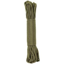 Fallschirmleine, oliv, 50 FT, Nylon 