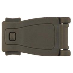 Adapter-Clip, Plastik, MOLLE, coyote tan 