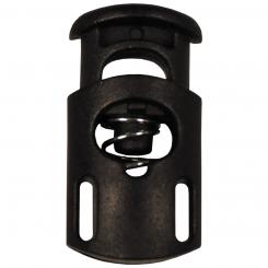 Kordelstopper, schwarz, 10 Stk. im Pack 