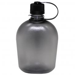 US Feldflasche, GEN II, 1 l, schwarz-transparent, BPA-frei 