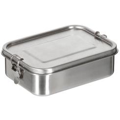 Lunchbox, "Premium", Edelstahl, ca. 19x14,5x6,5 cm 