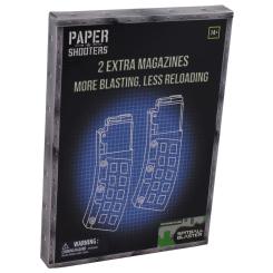 PAPER SHOOTERS, Bausatz, Magazin "Green Spit", 2er Pack 