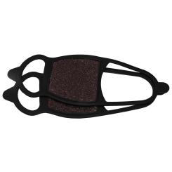 Schuhspikes, schwarz, mit Sandpapier 