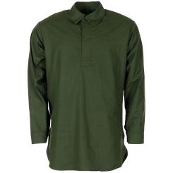 Schwed. Feldhemd-Schlupfhemd, M 59, oliv, gebr. 