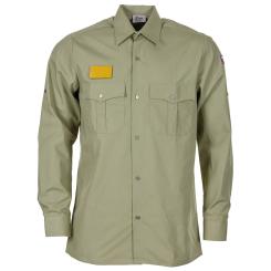 CZ Diensthemd, langarm, khaki, neuw. 
