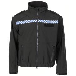 Brit. Softshell Jacke,  Police, winddicht, gebr. 
