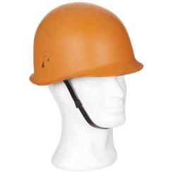 Österr. BH Helm "M1", orange, Kunststoff-Innenhelm, gebr. 