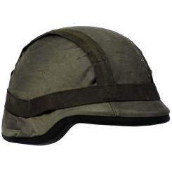 Österr. BH Helmbezug, oliv, gebraucht 