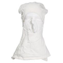 BW Sturmhaube, weiß, feuerhemmend, gebr. 