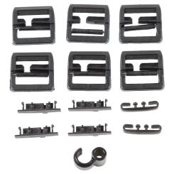 Brit. Ersatzschnallen, für GSR-Atemschutzmaske, neuw. 