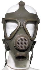 ABC Schutzmaske, oliv, o. Filt. gebraucht/neuwertig, ÖBH, nur für Deko! 