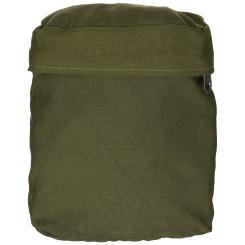 Österr. Seitentasche, mittel, KAZ03, oliv, gebr. 