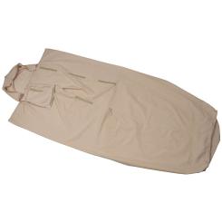 Brit. Innenschlafsack, khaki, gebr. 