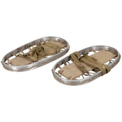 Ital. Schneeschuhe, mit Riemen, gebr. 