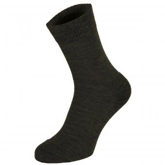 Socken, "Merino", oliv  