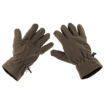 Fleece-Handschuhe, oliv, 3M+ Thinsulate+ Insulation  L