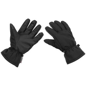 Fingerhandschuhe, Softshell, schwarz, 3M+ Thinsulate+ 