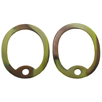 US Silencer, tarn, "Typ IV", für Erkennungsmarken, Silikon 