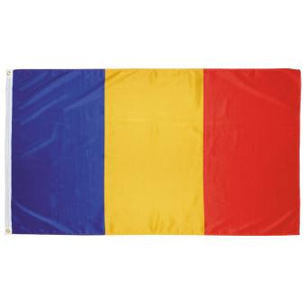 Fahne, Rumänien, Polyester, 90 x 150 cm 