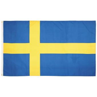 Fahne, Schweden, Polyester, 90 x 150 cm 