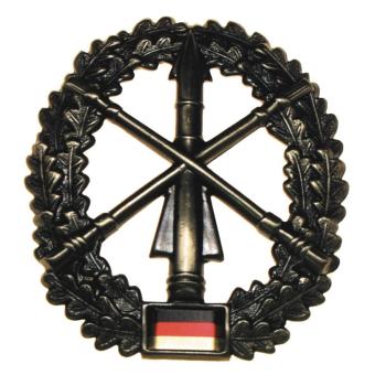 BW Barettabzeichen, Heeresflugabwehr, Metall 
