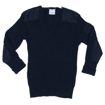 Brit. Kommando Pullover, blau, gebr. 