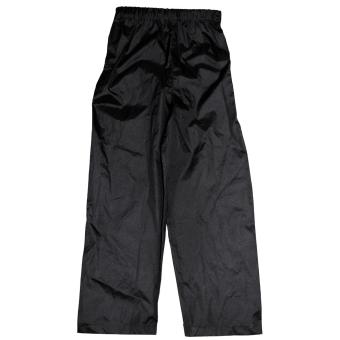 Brit. Regenhose, schwarz, gebr. 