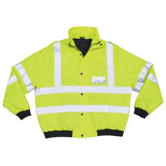 Brit. Signalblouson, gelb, Nässeschutz, gefüttert, gebr. 