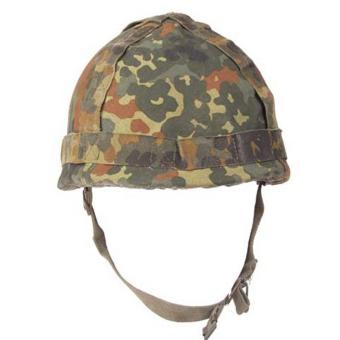 BW Stahlhelmbezug, flecktarn,  gebraucht 