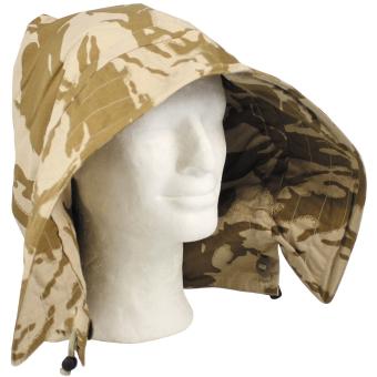 Brit. Kapuze, DPM desert tarn, Ripstop, für Smock, neuw. 