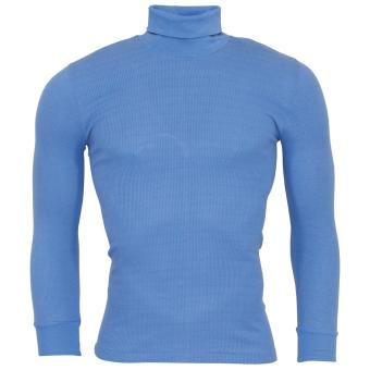 Österr. BH Rollkragenpulli UN, hellblau, neuwertig 