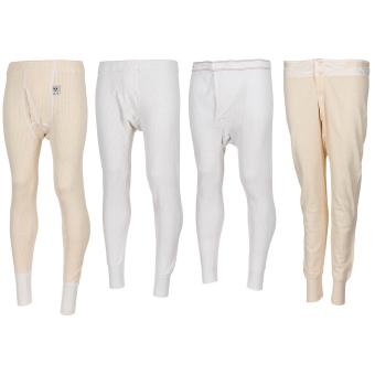 Schwed. Unterhose, lang, gerippt, gebr. 