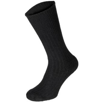 Brit. Socke, schwarz, gebr. 
