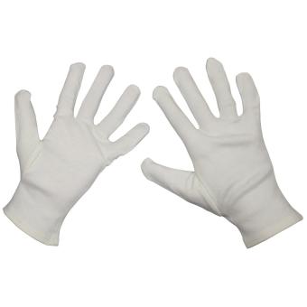 Brit. Innenhandschuhe, NBC, weiß, gebr. 