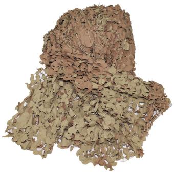 Brit. Tarnnetz, khaki, gebr., geschnitten, Gr. 3 x 4 m 