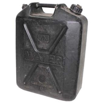 Brit. Wasserkanister, 20 l, PVC, gebr. 